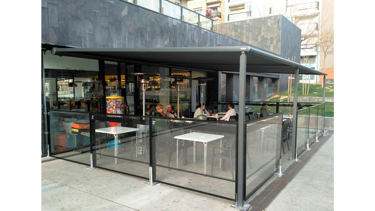 Cerramientos acristalado bares restaurantes