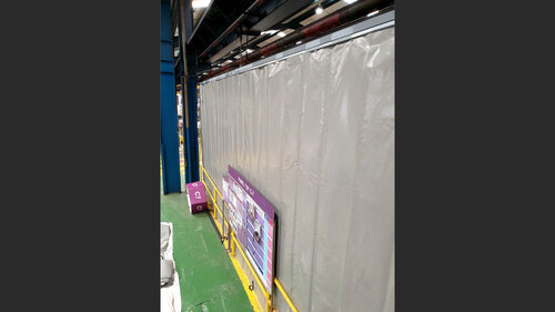 Cortinas separadoras para industria Bilbao Bizkaia