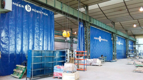 Cortinas separadoras para industria Bilbao Bizkaia