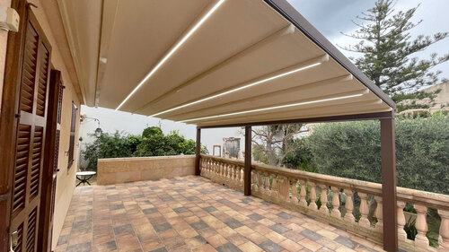 Pêrgola techo retráctil Bilbao Bizkaia Arranz